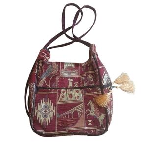 Handcrafted Tapestry Women’s Bag - Turkish Style Woven Artisan